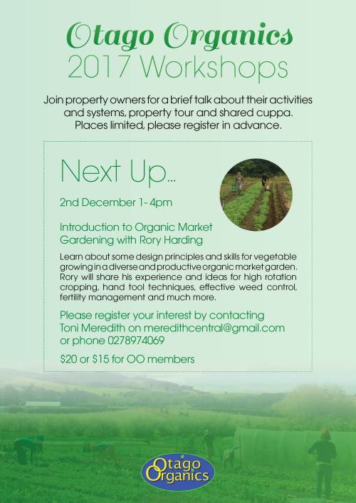 Otago Organics - Rory Harding